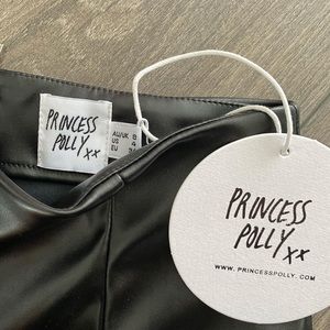 BNWT PRINCESS POLLY LEATHER “LYRA” PANTS